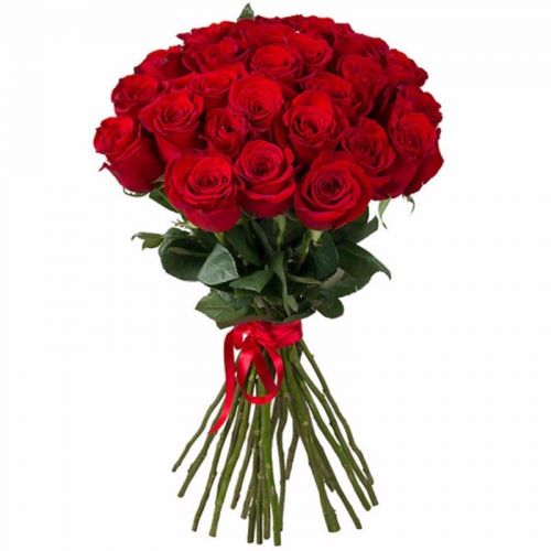 Букет из 21 красной розы - купить с доставкой по поселку им. Свердлова